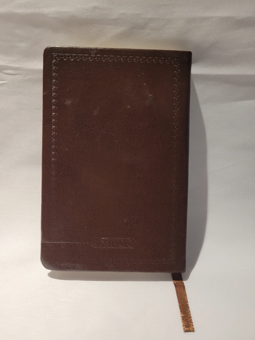 Vintage Style Leather Mad Hatter Journal Notebook - Alice in Wonderland Embossed